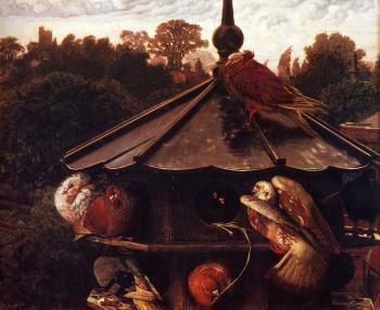 威廉 霍爾曼 亨特 The Festival Of St Swithin Or The Dovecote 威廉 霍爾曼 亨特 The Festival Of St Swithin Or The Dovecote